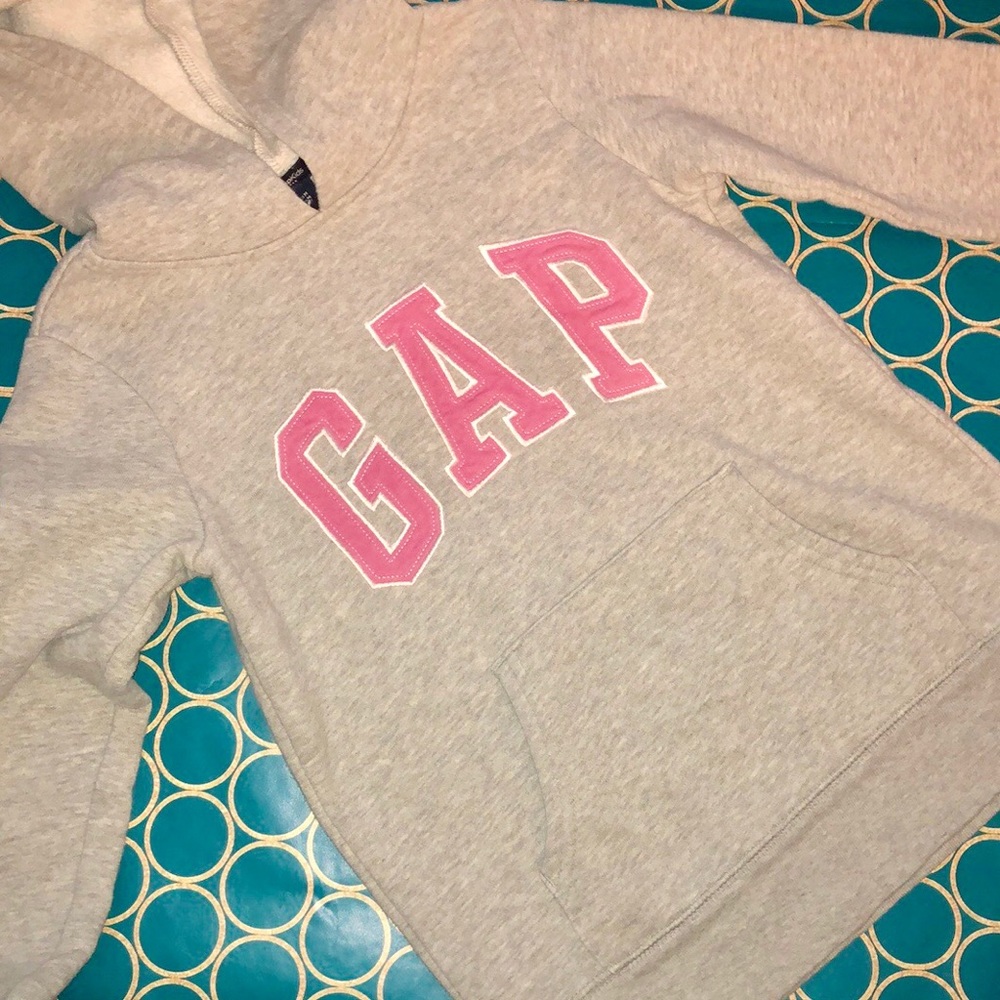 Grey classic gap hoodie